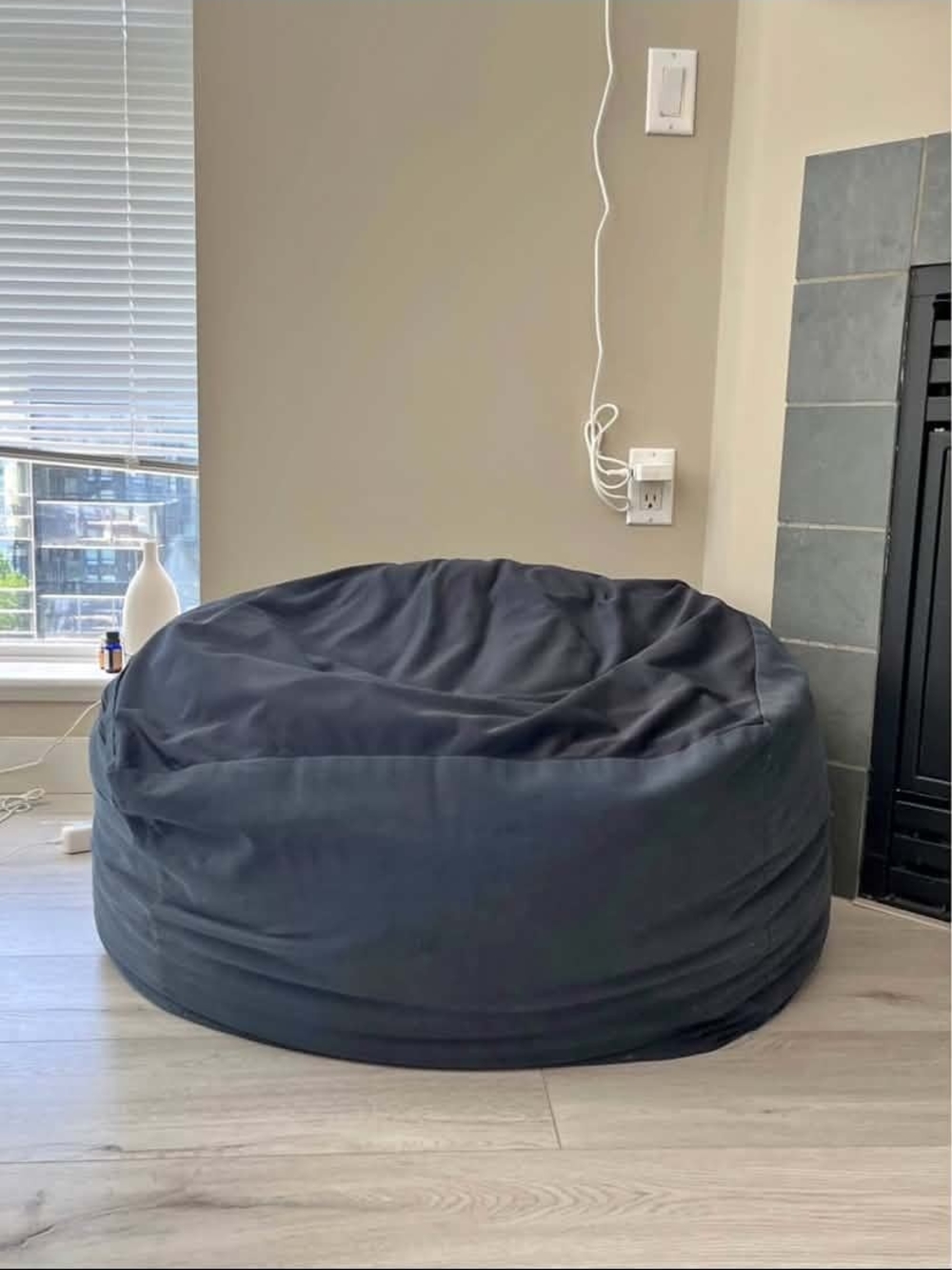Muji Bean Bag Chair Cotton Canvas Cover